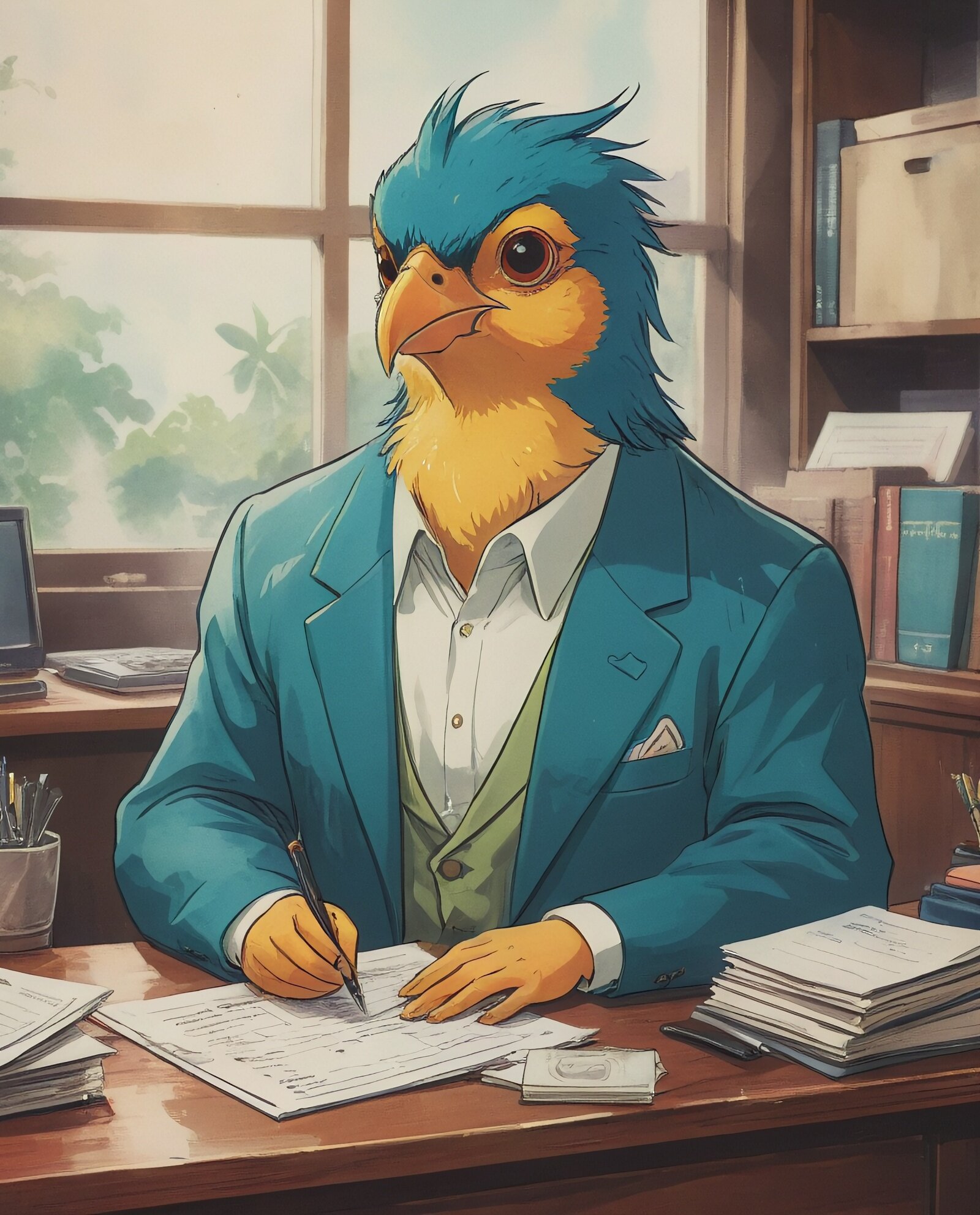 trustworthy bird